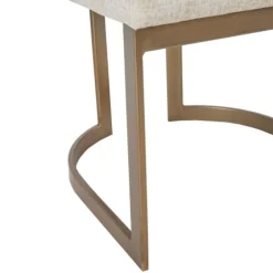 Cream And Gold Modern Dining Chairs, Set Of 2-Kirkland's Home New