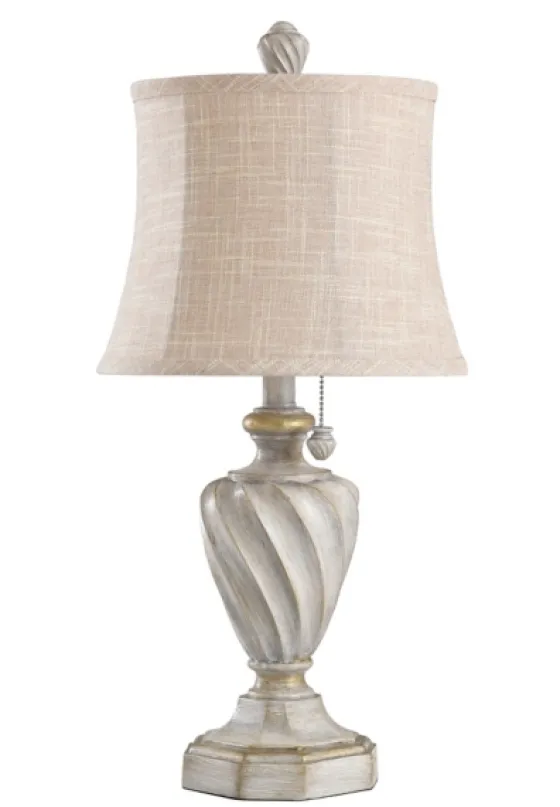 Cream And Off-White Table Lamp-Kirkland's Home Cheap