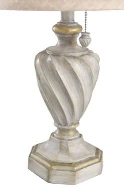 Cream And Off-White Table Lamp-Kirkland's Home Cheap