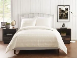 Cream Atmosphere Queen Quilt-Kirkland's Home Fashion