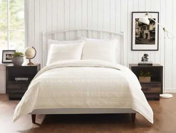 Cream Atmosphere Queen Quilt-Kirkland's Home Fashion