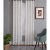 Cream Box Pleated Single Curtain Panel, 84 In.-Kirkland's Home Hot