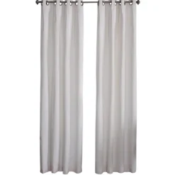 Cream Box Pleated Single Curtain Panel, 84 In.-Kirkland's Home Hot