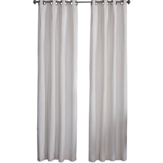 Cream Box Pleated Single Curtain Panel, 84 In.-Kirkland's Home Hot