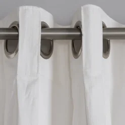 Cream Box Pleated Single Curtain Panel, 84 In.-Kirkland's Home Hot