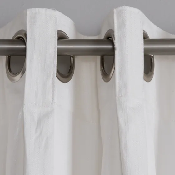 Cream Box Pleated Single Curtain Panel, 84 In.-Kirkland's Home Hot