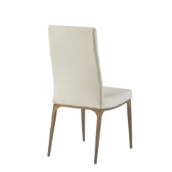 Cream Bronze Metal Base Dining Chairs, Set Of 2-Kirkland's Home Best