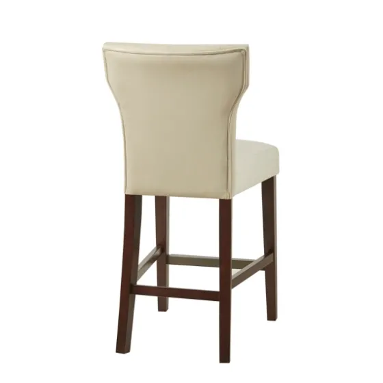 Cream Button Tufted Back Counter Stool-Kirkland's Home Fashion