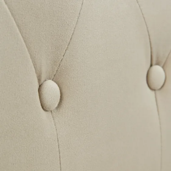 Cream Button Tufted Back Counter Stool-Kirkland's Home Fashion