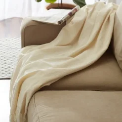 Cream Chenille Fringe Throw-Kirkland's Home Sale