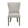 Cream Curved Back Upholstered Dining Chair-Kirkland's Home Best