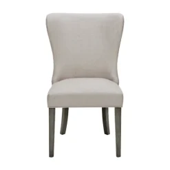 Cream Curved Back Upholstered Dining Chair-Kirkland's Home Best