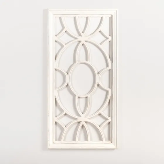 Cream Decorative Wood Wall Plaque-Kirkland's Home Best Sale