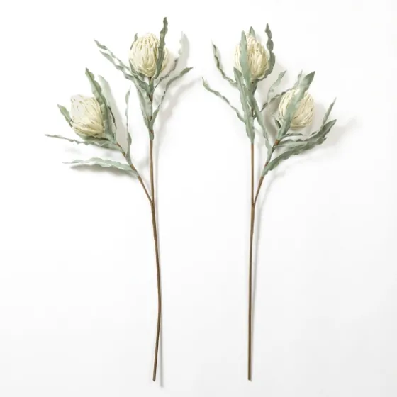 Cream Foam Protea Stem-Kirkland's Home Store