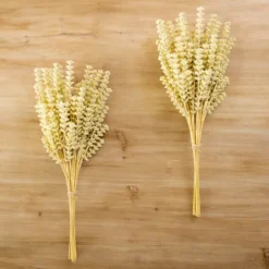 Cream Heather Wheat Bundles, Set Of 2-Kirkland's Home Cheap