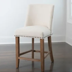Cream Julia Counter Stool-Kirkland's Home Flash Sale