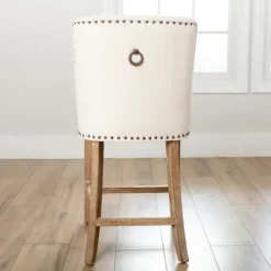 Cream Julia Counter Stool-Kirkland's Home Flash Sale