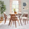 Cream Lattice Back 2-Pc. Dining Chair Set-Kirkland's Home Fashion