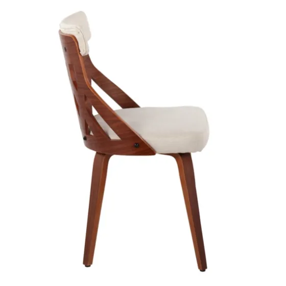 Cream Lattice Back 2-Pc. Dining Chair Set-Kirkland's Home Fashion