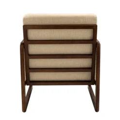 Cream Mahogany Finish Cane Panel Accent Chair-Kirkland's Home Cheap