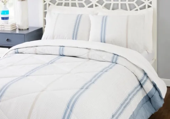 Cream Mason King 3-Pc. Comforter Set-Kirkland's Home Flash Sale