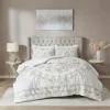 Cream Medallion California King Comforter Set-Kirkland's Home Fashion