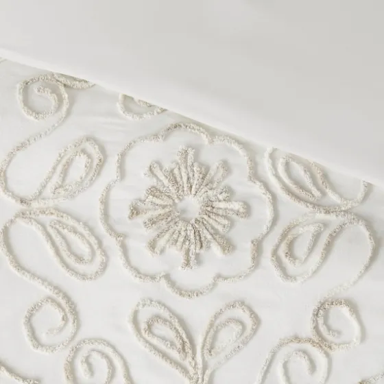 Cream Medallion California King Comforter Set-Kirkland's Home Fashion
