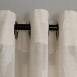 Cream Ogival Sheer Single Curtain Panel, 84 In.-Kirkland's Home Cheap