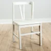 Cream Reclaimed Wood Daisy Valetta Dining Chair-Kirkland's Home Flash Sale
