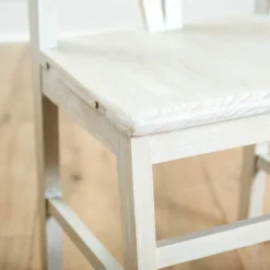 Cream Reclaimed Wood Daisy Valetta Dining Chair-Kirkland's Home Flash Sale
