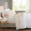 Cream Rich Cooling Cotton King Sheet Set-Kirkland's Home Cheap