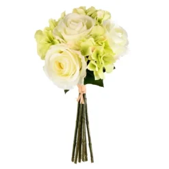 Cream Rose And Hydrangea Bouquets, Set Of 2-Kirkland's Home Hot