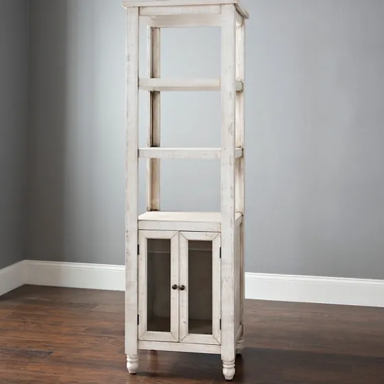 Cream Savannah Bookshelf-Kirkland's Home Sale