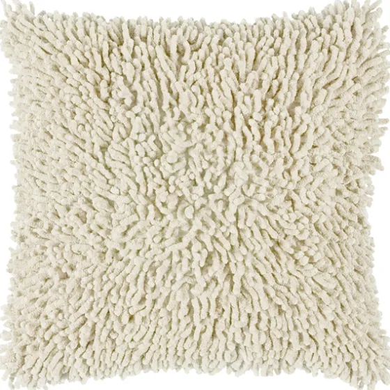 Cream Shag Pillow-Kirkland's Home Flash Sale