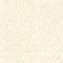 Cream Sherpa Upholstered Metal Ottoman-Kirkland's Home Clearance