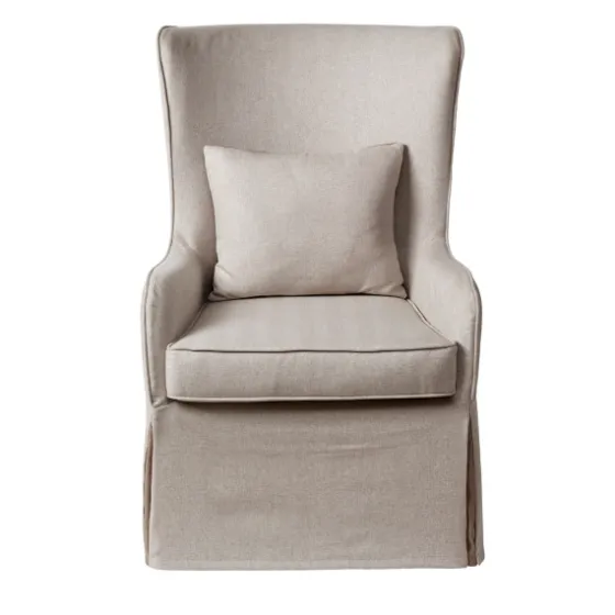 Cream Slipcovered Accent Chair-Kirkland's Home Discount