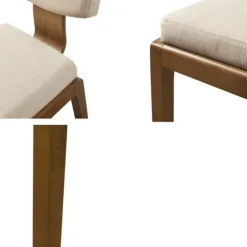 Cream Square Back Dining Chairs, Set Of 2-Kirkland's Home Sale