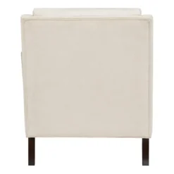 Cream Swoop Arms Upholstered Armchair-Kirkland's Home Clearance