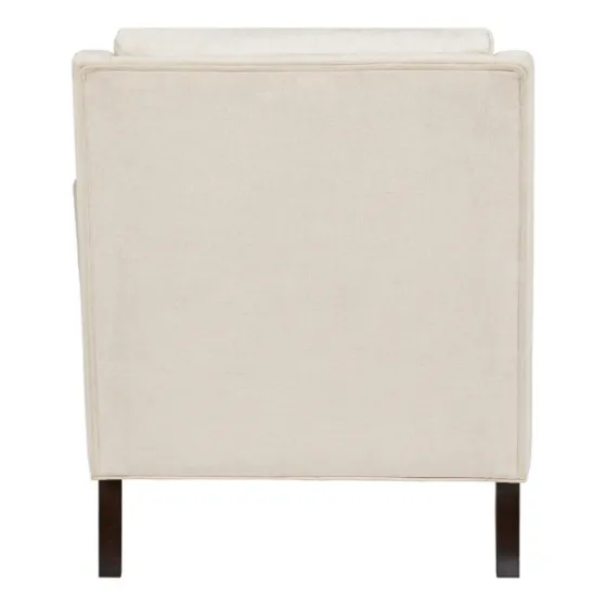 Cream Swoop Arms Upholstered Armchair-Kirkland's Home Clearance