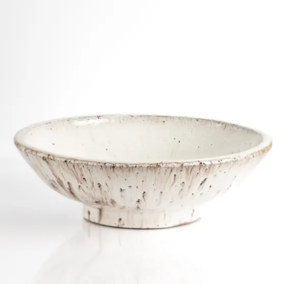 Cream Textured Terracotta Decorative Bowl-Kirkland's Home Sale
