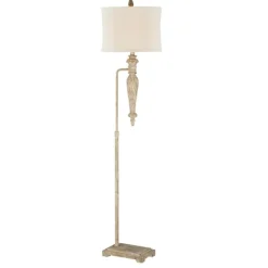 Cream Traditional Spindle Floor Lamp-Kirkland's Home Outlet