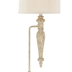Cream Traditional Spindle Floor Lamp-Kirkland's Home Outlet