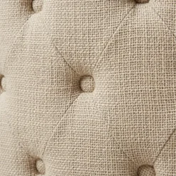 Cream Tufted Back Swivel Counter Stool-Kirkland's Home Fashion