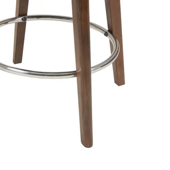 Cream Tufted Back Swivel Counter Stool-Kirkland's Home Fashion