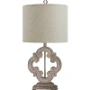 Cream Tuscany Sculptured Base Table Lamp-Kirkland's Home Sale