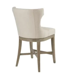 Cream Wingback Swivel Seat Counter Stool-Kirkland's Home Cheap