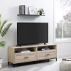 Cream Wood 2-Drawer Tv S D-Kirkland's Home Online