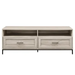 Cream Wood 2-Drawer Tv S D-Kirkland's Home Online