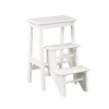 Cream Wooden 3-Level Step Stool-Kirkland's Home Online