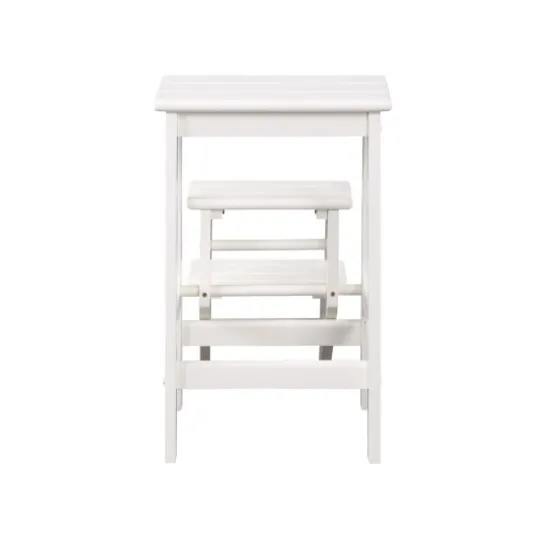 Cream Wooden 3-Level Step Stool-Kirkland's Home Online